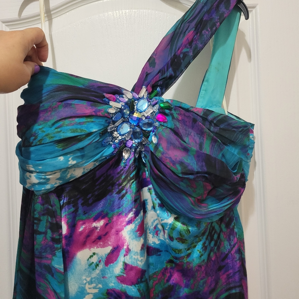 Turquoise Dress - Picture 2 of 5
